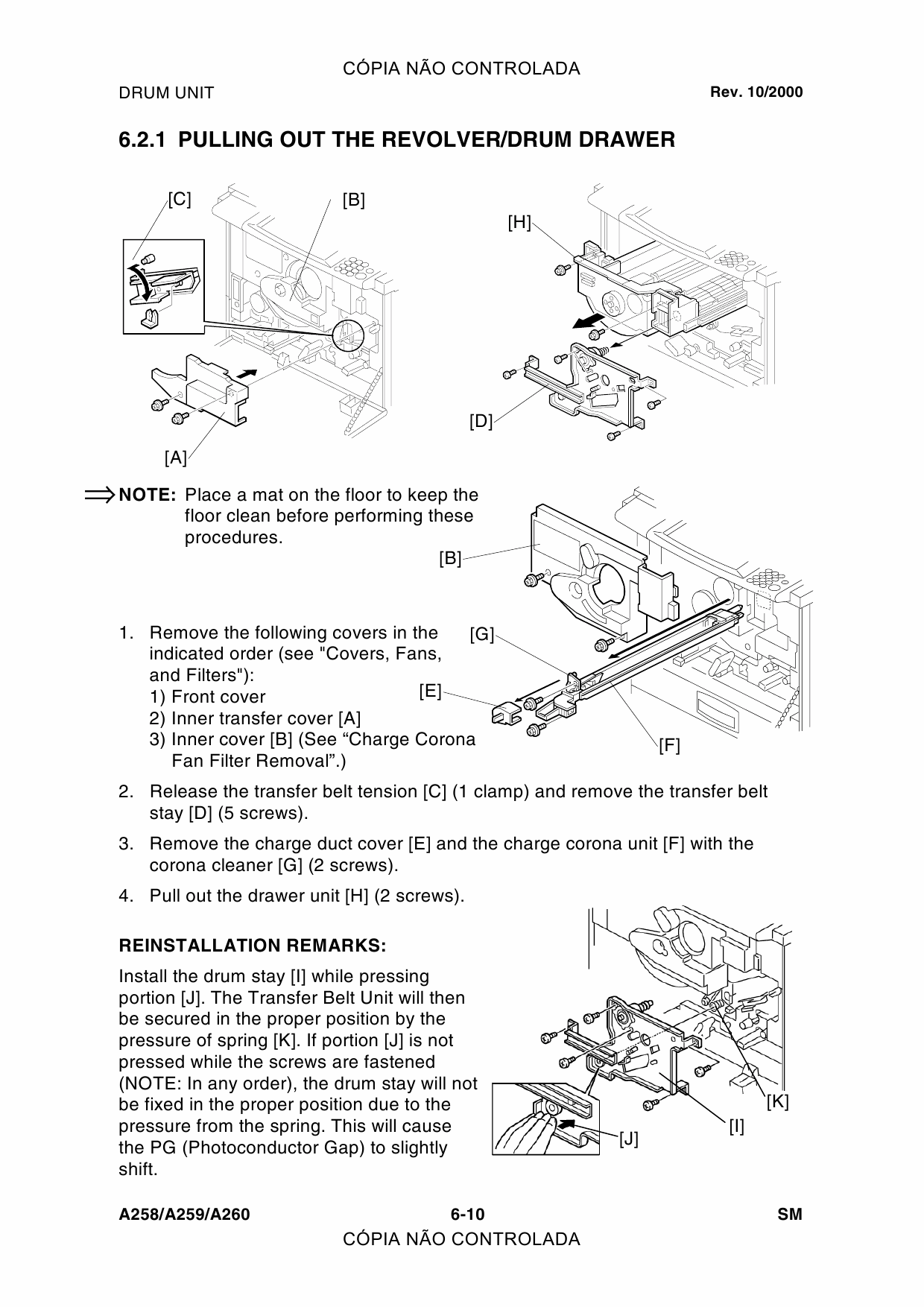 RICOH Aficio 3506 4506 3006 4006 4106 A258 A259 A260 B017 B018 Service Manual-4